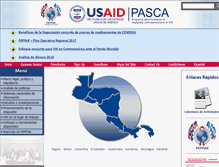 Tablet Screenshot of pasca.org